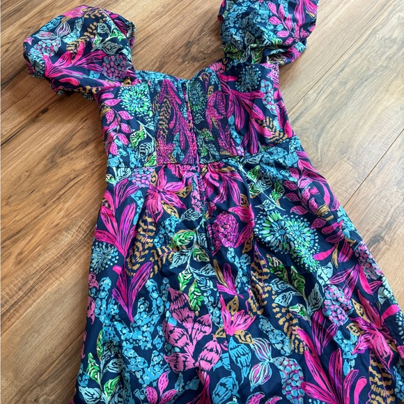 NWT Lilly Pulitzer Morena Short Sleeve Romper - Picture 14 of 16